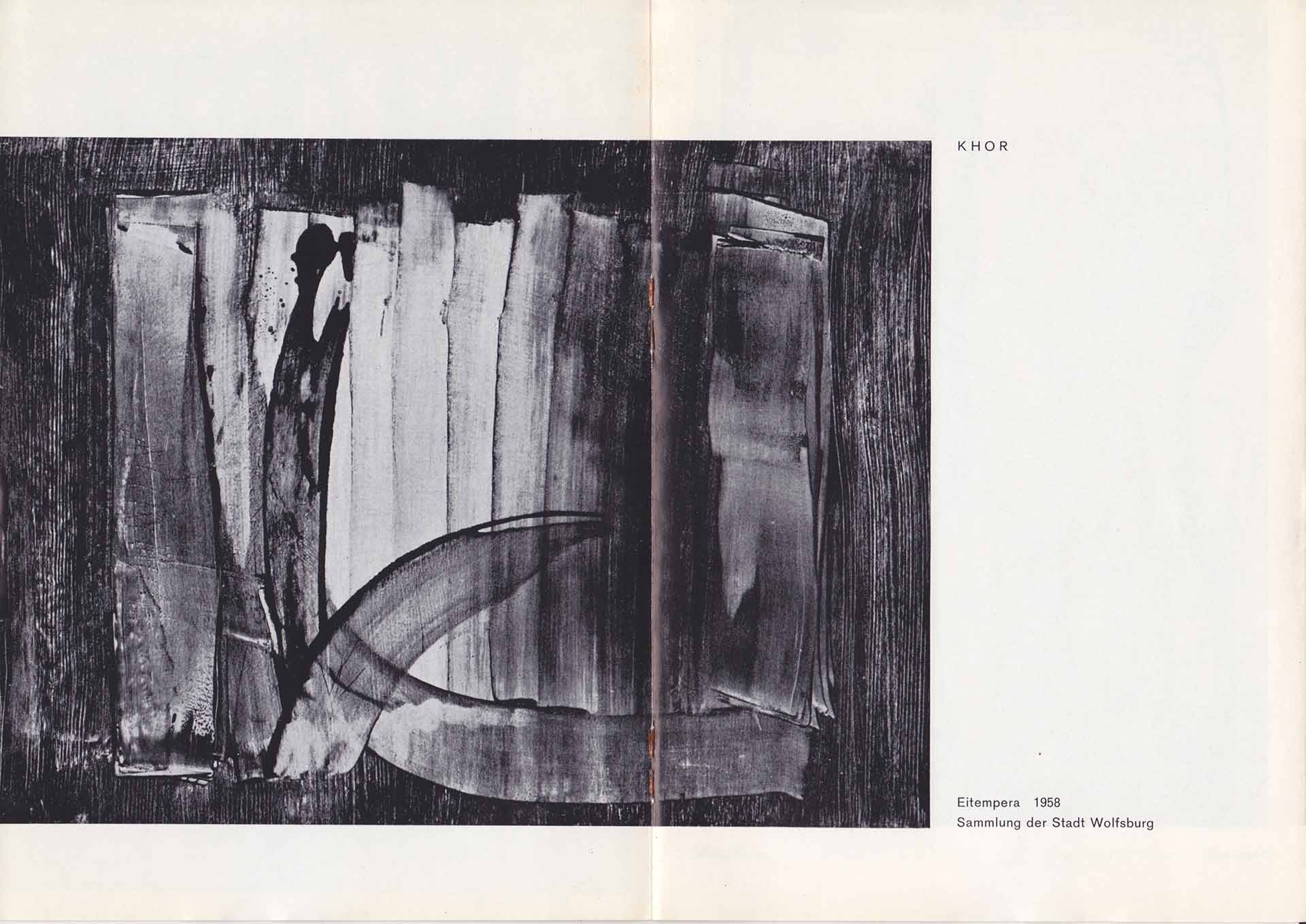 Catalogue | Galerie Am Bohlweg Braunschweig | 1962 | Gunter Weseler